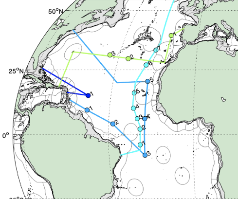 Equatorial and North Atlantic – NTAS/PNE