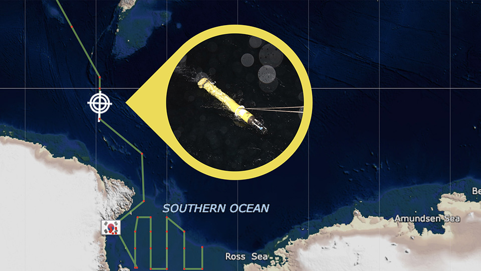 map of where the Angel Ice Cream float was deployed