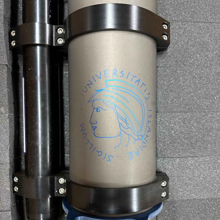 Artwork on adopted float Amelia Earhart