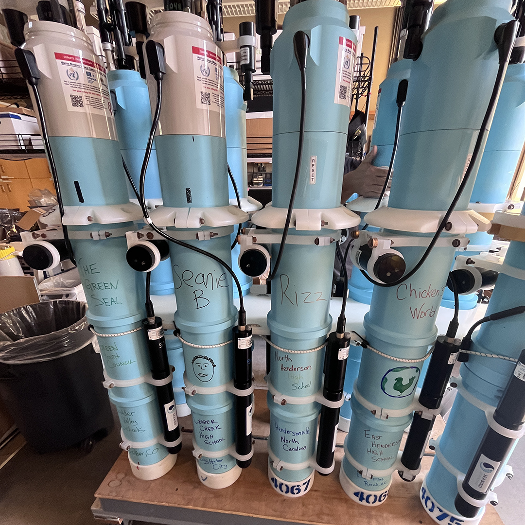 More Adopted floats ready for deployment on P04E. Credit Melissa Miller