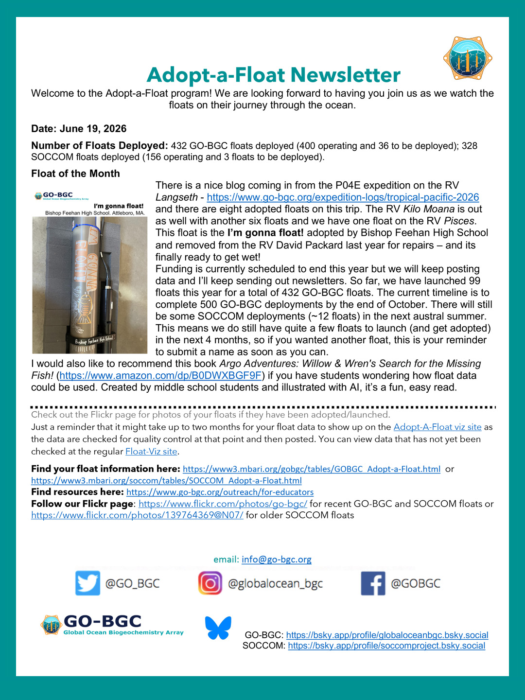 May 2026 Newsletter