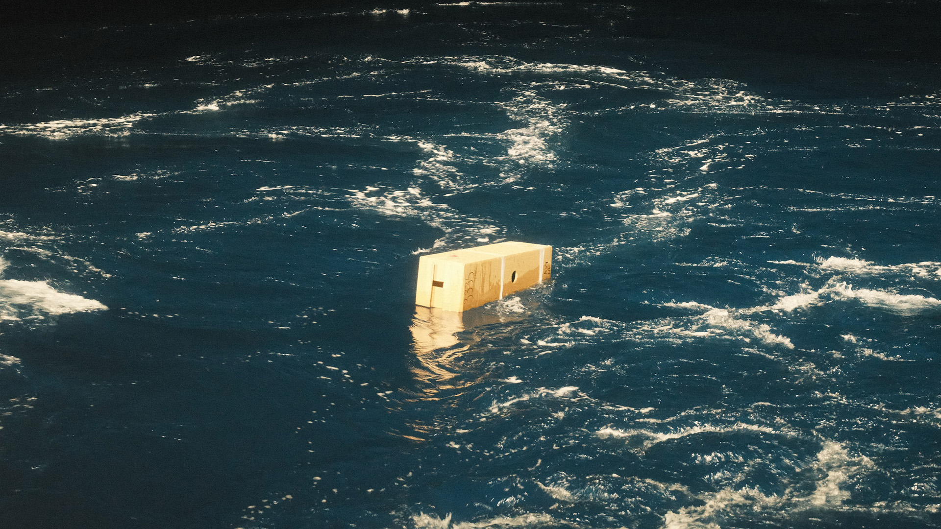 A Core Float Begins Its Journey At Night As The Ship Leaves Station. This One Was Deployed By Zoe Fricker And Andrew Marshall Fagerheim A core float begins its journey at night as the ship leaves station. This one was deployed by Zoe Fricker and Andrew Marshall Fagerheim. Photo Credit: Allen Smith